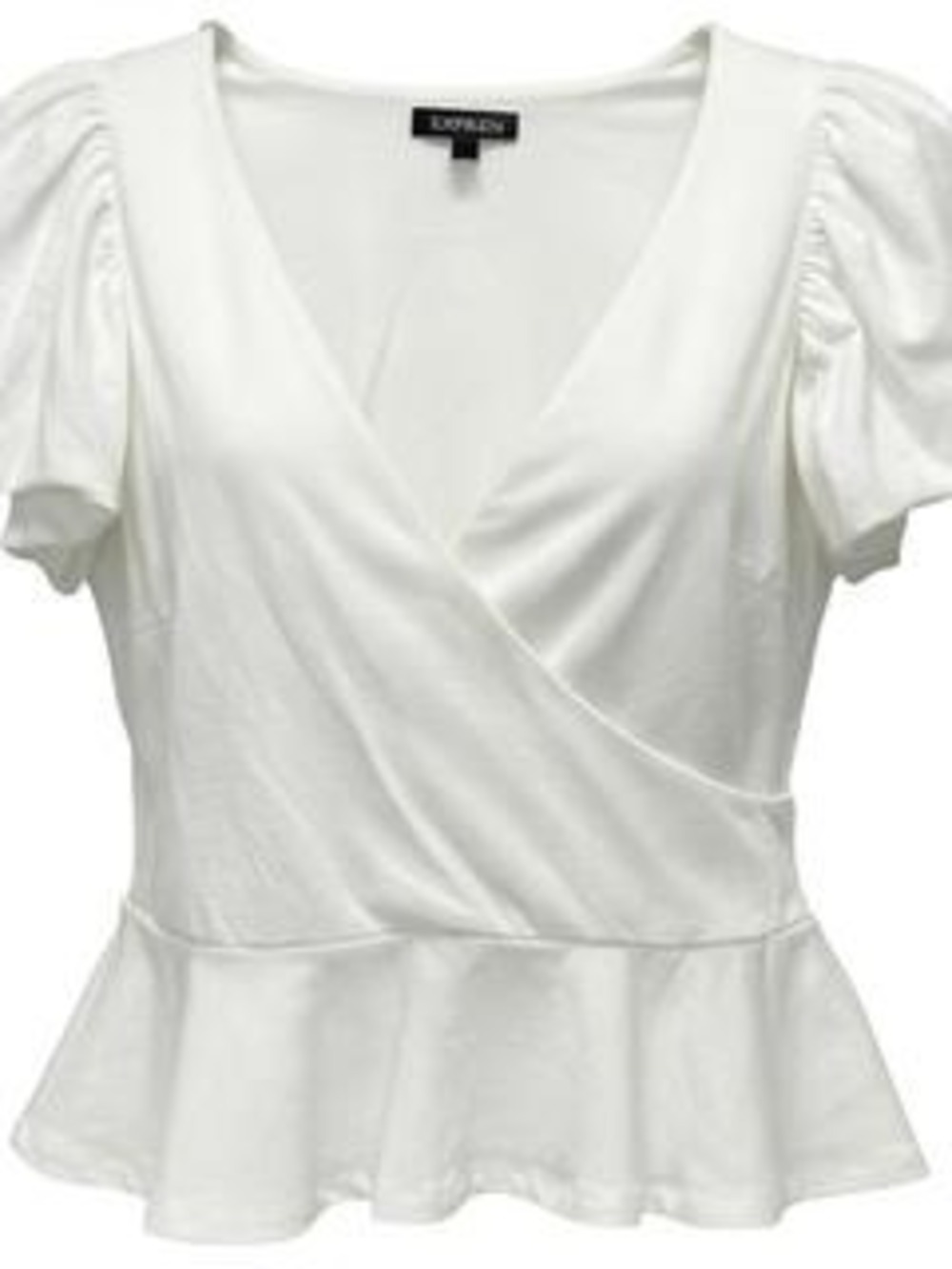 Express Wrap Peplum Top, Women's M